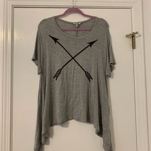 Ppla grey arrow top